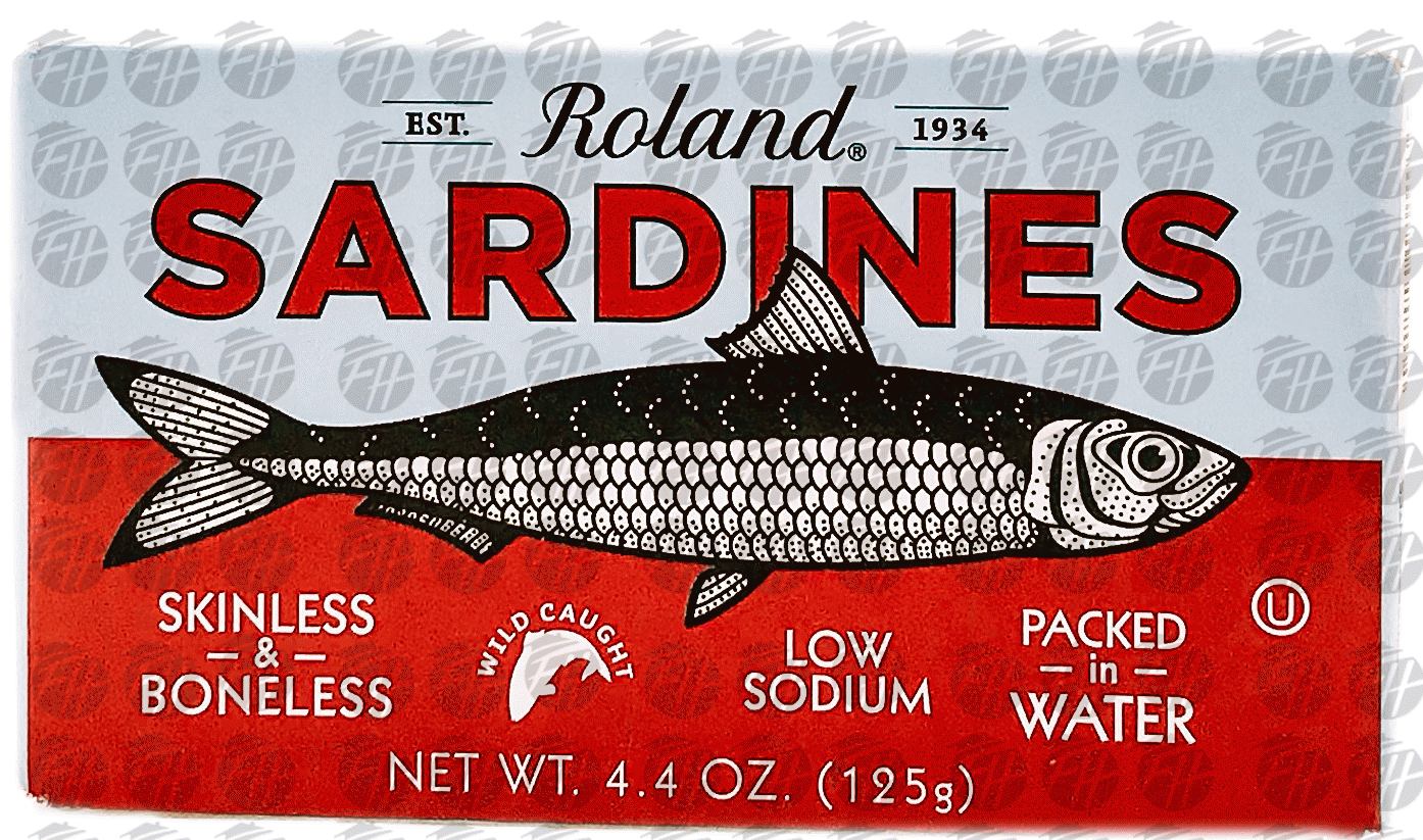 Roland  skinless & boneless sardines packed in water, low sodium Full-Size Picture